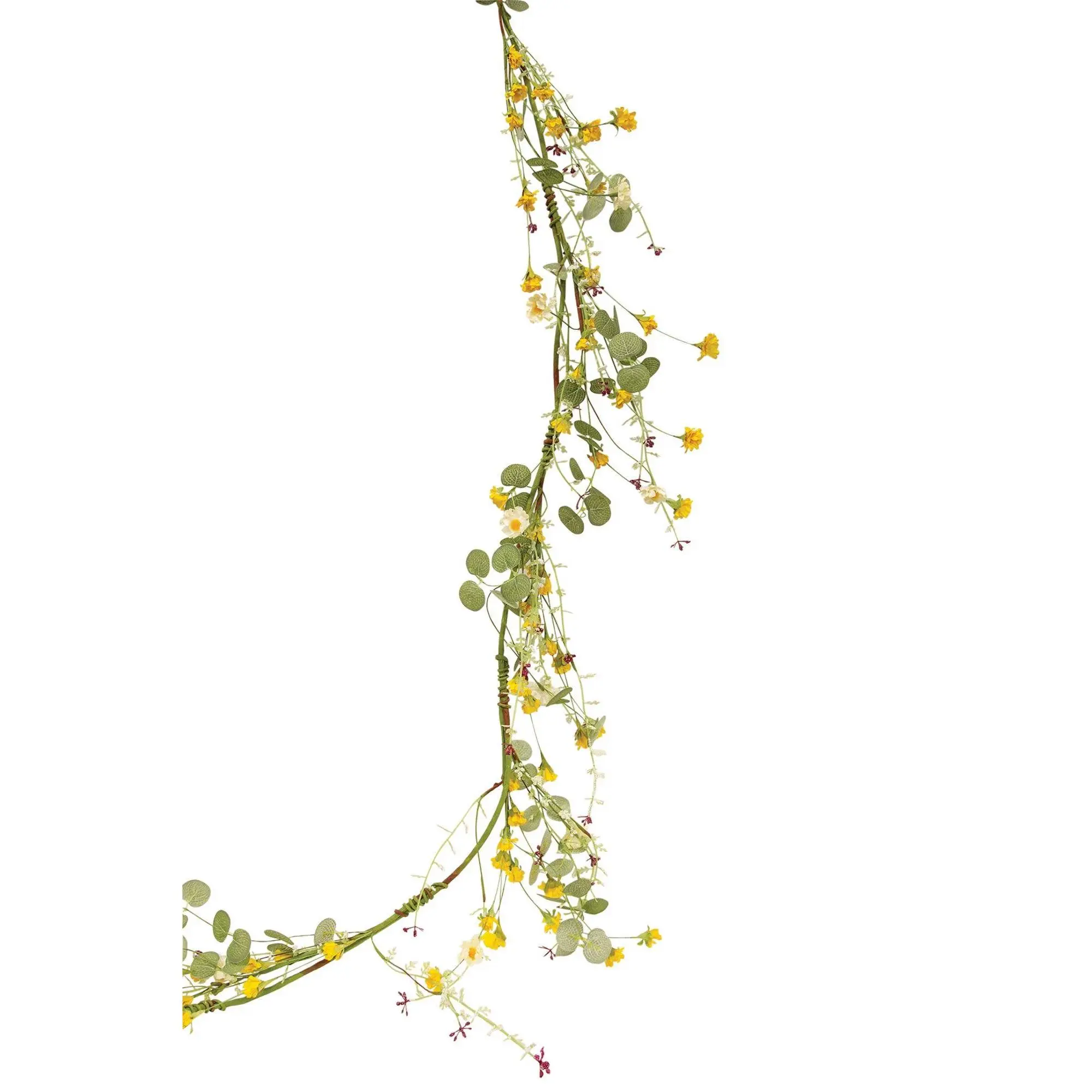 Yellow Wildflowers Garland 5ft