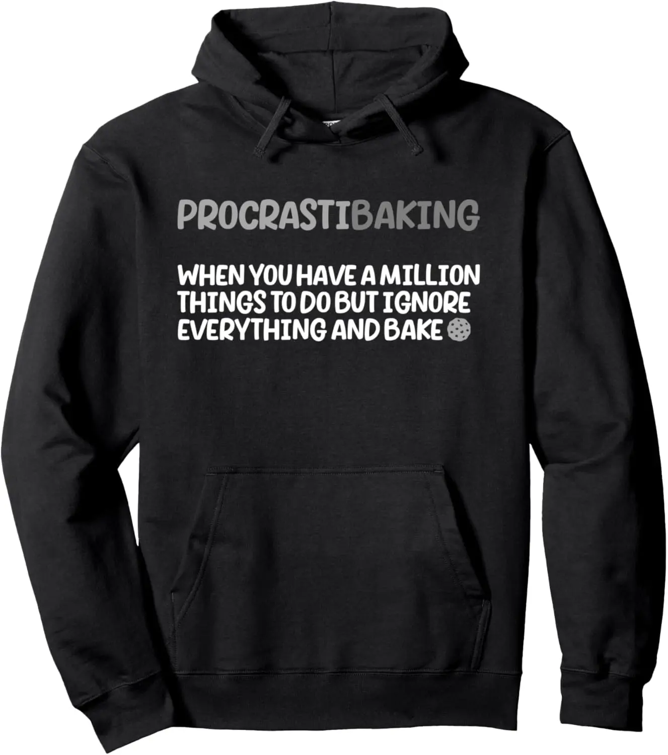 Funny Baking Design For Men Women Pastry Chef Cookie Baking Pullover Hoodie