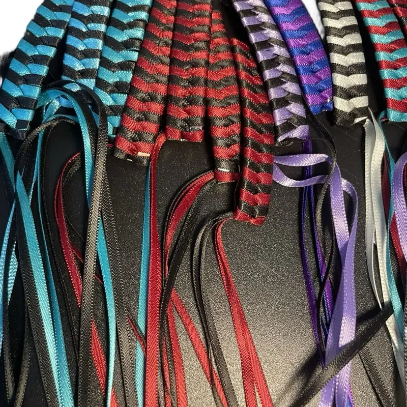 Retro Ribbon Barrett - Colorful Patterned Design for Your Needs