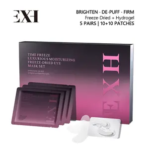 EXH Freeze-Dried Collagen Eye Patches – Anti-Aging, Moisturizing Serum Masks to Reduce Wrinkles, Dark Circles and Puffiness – Perfect for Sensitive Skin-B2
