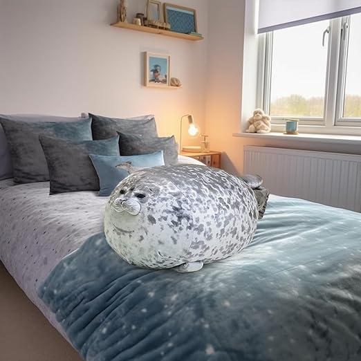 CHUBBY SEAL PILLOW FREESHIP, 13 INCH CUTE SEA DOGGO