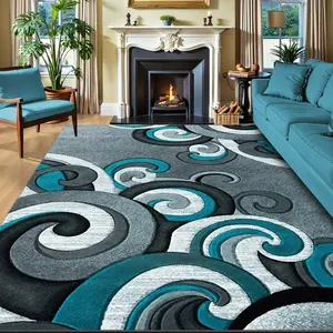 Luxury Vintage Patterned Velvet Carpet, Soft Comfortable Home Decor Rug, Living Room Sofa Mat, Bedroom Bedside Rug, Multi-Scene Use, Decorative Rug, Home Decorative Rugs, merry Christmas、let it snow