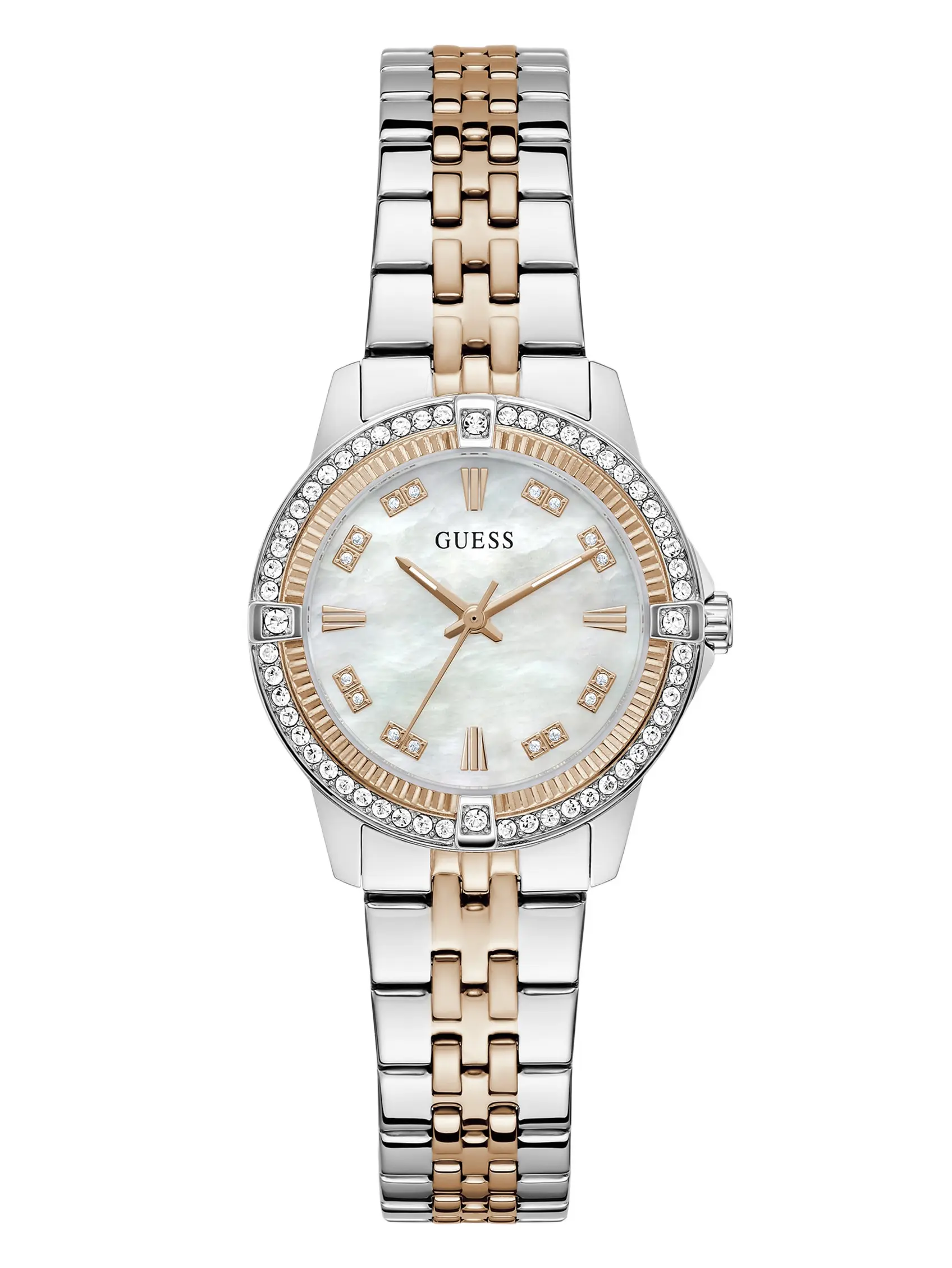 GUESS Female Crystal Stainless Steel analogue watch