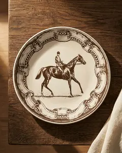 Vintage Equestrian Plate