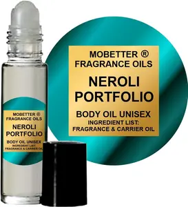 MOBETTER FRAGRANCE OILS Neroli Portfolio Unisex Perfume Body Oil (.33 fluid oz, Neroli Portfolio)