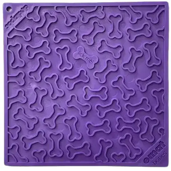 Bones Design eMat Enrichment Lick Mat for Dogs and Cats