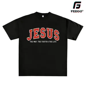 Jesus The Way The Truth & The Life Christian T-Shirt, Unisex Crewneck Short Sleeve Tee, Religious Faith Gift Tops for Men Women
