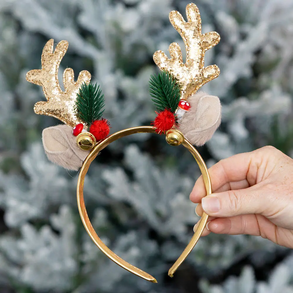 Holiday Festive Headband | Reindeer Holiday Festive Headband | Reindeer