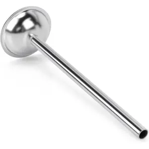 10mm Stainless Steel Sausage Stuffing Tubes, Stuffing Funnels for #5 Sausage Stuffers, 10mm Stuffing Horn For Manual/Electric Meat Sausage Stuffer