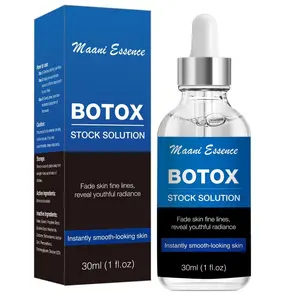 Botox Stock Solution , Anti aging Facial serum for face snail mucin
