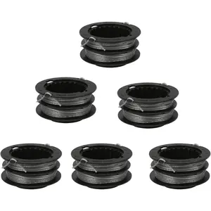 SB00L00 String Trimmer Spool Compatible with Greenworks ST60V ST60V-T0 0.080 inch 17Ft 80V Front Mount String Trimmer Refills Dual Line29016192906302 Trimmer Line 6 Pack