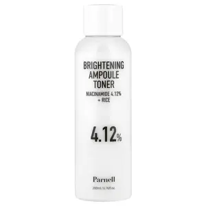 Parnell Niacinamide 4.12 Rice Brightening Ampoule Toner, 6.76 fl oz (200 ml) Parnell Niacinamide 4.12 Rice Brightening Ampoule Toner, 6.76 fl oz (200 ml)