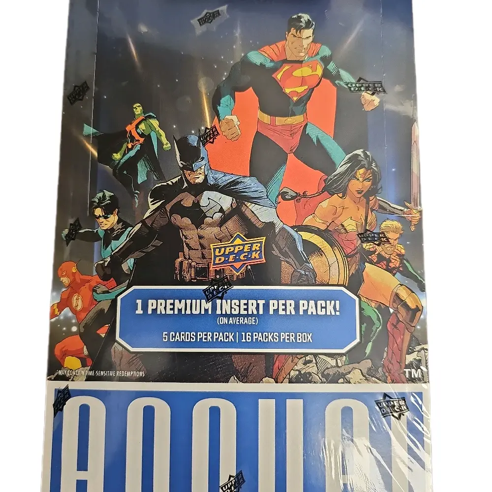 DC Annual 24-25 Non-Sports Trading Cards Collectibles Hobby Box, Factory Sealed, No Guaranteed Chances of Auto and Sketch Items, Card Collecting, Sealed Non-Sports Cards Boxes And Packs