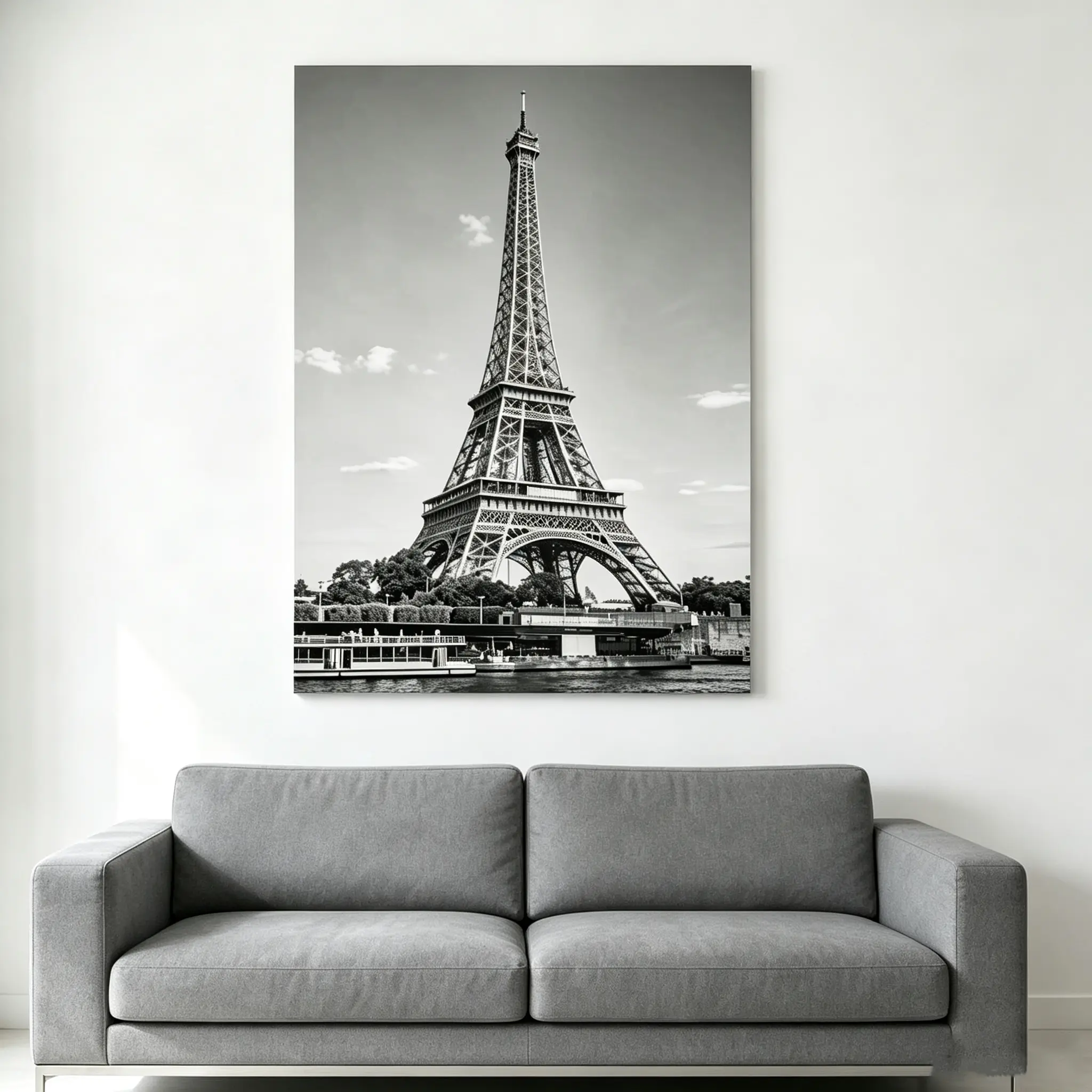 Modern Rectangle Black Poster Frames (16x24, 12x18) - Easy Slide-In Assembly Wall-Mount Home Decor Frames for Photos, Art Prints, Homes/Office Room Accessories