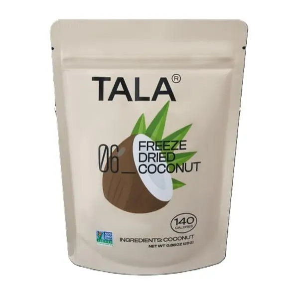 TALA, Freeze-Dried Coconut, Freeze-Dried Fruit, Fruit Snack, Vegan (0.88 Ounce Each)