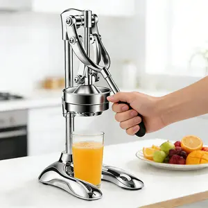 Pro Masticating Juicer for MAX Vitamins & Stainless Steel Cold Press Slow Juicer Efficient Juice Extraction Hand Press Citrus Juicer Multimode Grade Manual Pressed Fruitsqueezer Ultra-Quiet High-Yield Matte Black Manual Citrus Juicer Juicer Squeezer maual