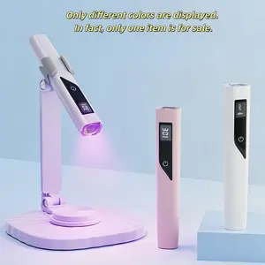 USB rechargeable LED nail light with digital display, portable small heating lamp, home travel nail care device, Led Nail Dryer, Nail Lamp Cured