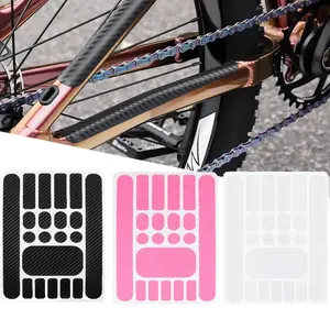 1/2pc Frame Chain Protective Stickers Bike Chainstay Protection Tape Frame Pad MTB Road BMX Bicycle Chain Guard Protector Accessories