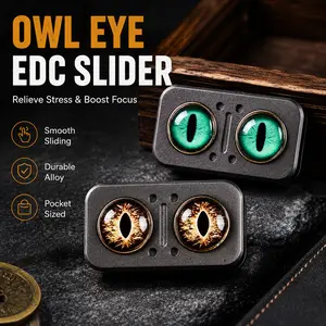 New Trend Fidget Toys - Unique Owl EDC Hand Slider, Portable Stress Relief Fidget Toy, Perfect Time Killing Artifact