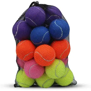 Tennis Balls, 20 Pack  Tennis Balls,High Elasticity Practice Tennis for Beginner, Exercise Playing Balls for Pet