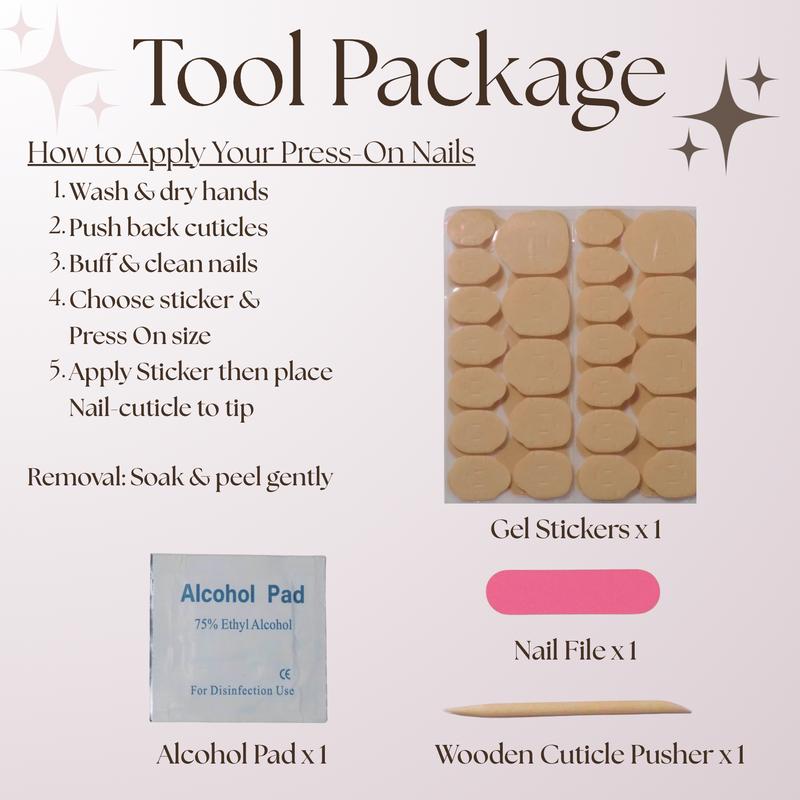 YIRO Young Kids Collection(Age 3-6) -Limited X'mas/Holiday Edition Cute Nail Art Design for Children - 4 Style Set