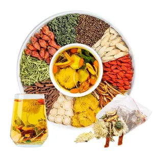 Chrysanthemum Cassia Seed Tea,100% Plant Combination- Chrysanthemum Cassia Seed Goji Berry Honeysuckle,Organic Herbal Liver Detox Drink  - Caffeine-Free ginseng  infused  eight  treasure  tea kidney  tea digestion  tea men healthy tea hibiscus  tea