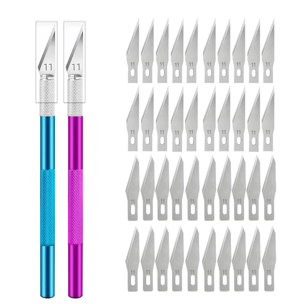 Precision Engraving Craft Cutter Set Non Slip Metal Handle Repair Tool Kit