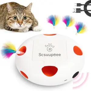 Toys For Cats,Interactive Toy,Toy Exercise Toy,Cat Wand,The Three Colors Are White Blue Green,Make The Cat Happy All Day Long,Perfect For Cat Households Of All Ages,Intelligent Cat Toys Smart Teasing Cat Toy Box