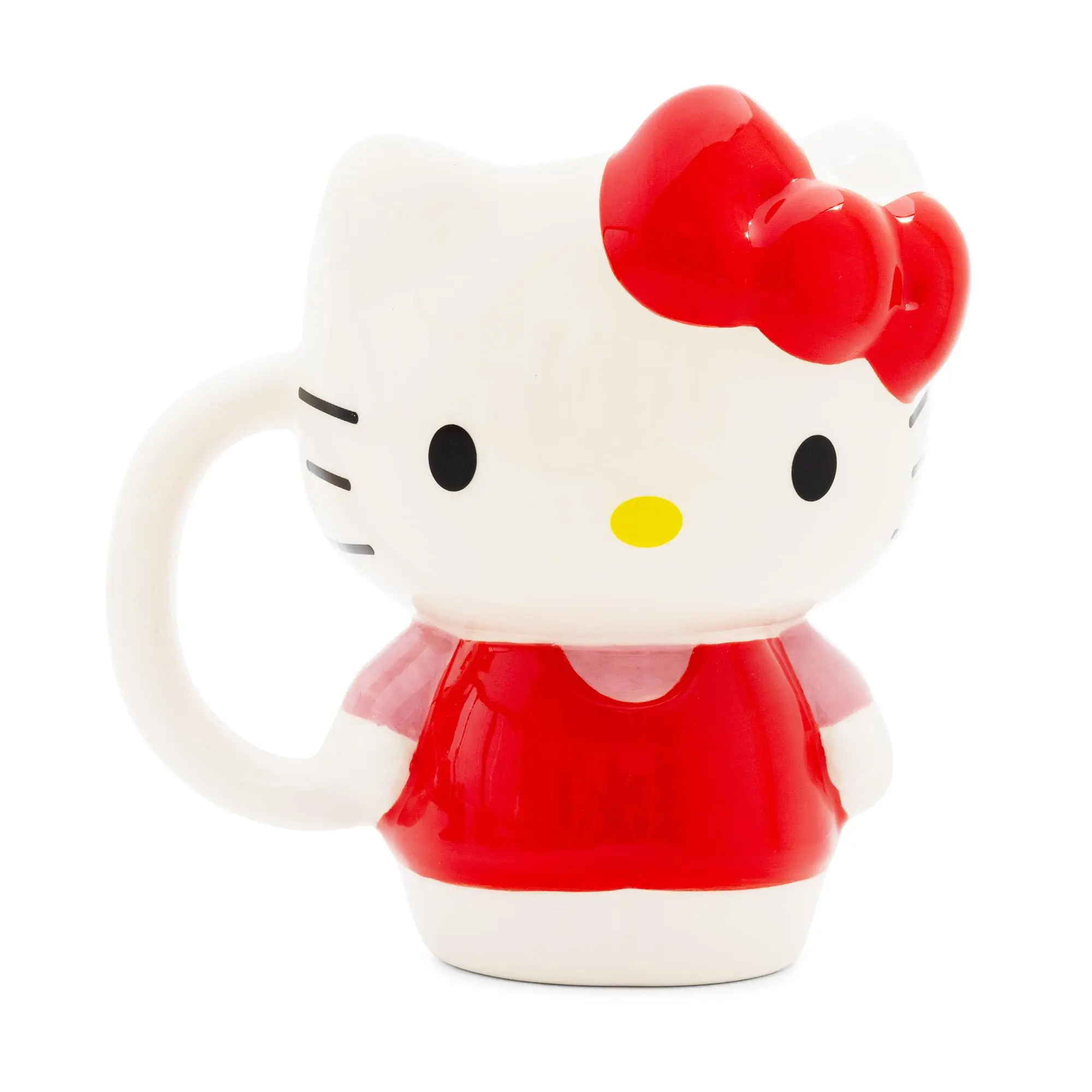 $17.99 | Sanrio Hello Kitty Sculpted Ceramic Coffee Tea Cup - 20oz Drink Mug, Collectible Entertainment Collectibles Item