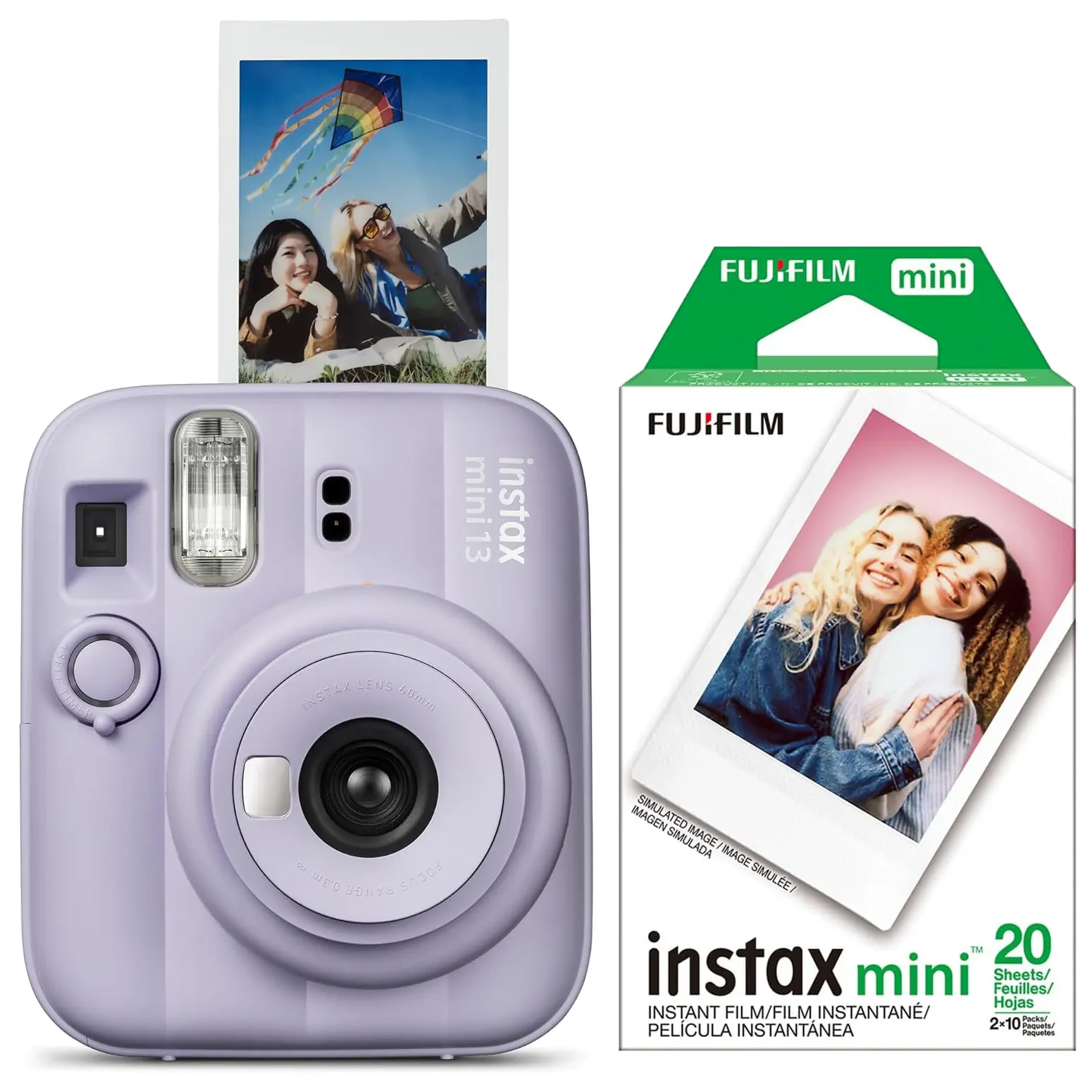 Fujifilm Instax Mini 13 Instant Film Camera with 20 Count Film Pack