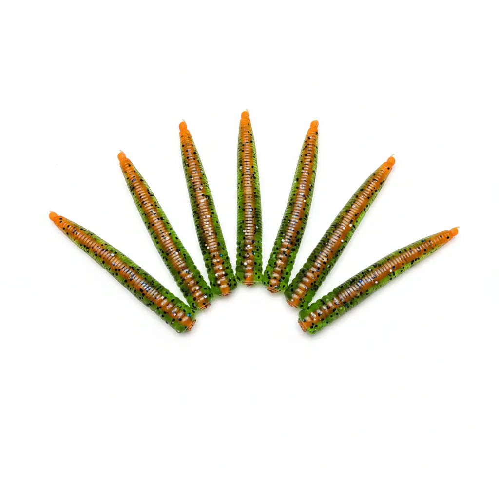 3-Inch Profile Surface Float Coreshot Stickbait Lures - 10-Pack, Lifelike Versatile Action, for Predators, Dock Fishing, Calm Cove Dawn Fishing, Maximum Strikes, Lifelike Action