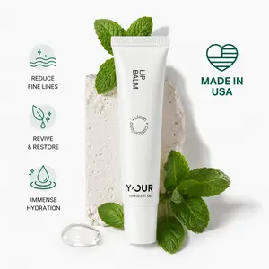 Intensive Lip Balm by Y’OUR | Soothing Lip Care | Shea Butter, Hyaluronic Acid & Rosehip Oil | Lightweight | Lasting Hydration | Jojoba Repair Mask, Valentine's Gift for Women Hydrating Lip Treatment Organic Lip Balm