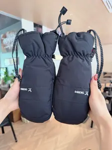 Winter Ski Gloves with Wrist Guards, Windproof Waterproof Snowboard Mitts, Unisex Five-Finger Outdoor Protection, Men Women, Sport, Active