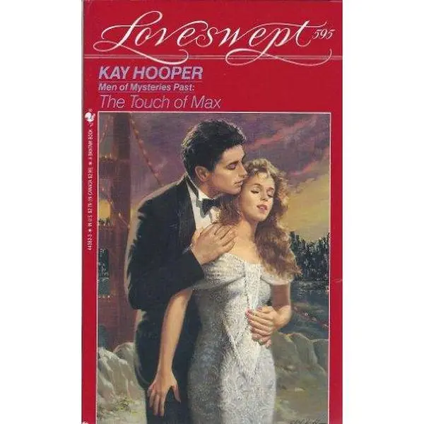 USED Book - Men of Mysteries Past: The Touch of Max (Loveswept, No. 595) by Kay Hooper (Paperback) - english