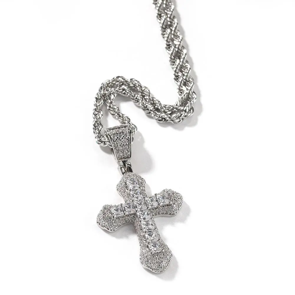 Silvery+24inch*3mm twist chain-1