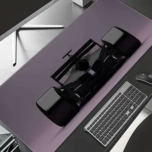 Minimalist Formula Racing Mouse Pad Sleek Black Formula Car Gaming Mouse Pad Creative Design Extended E-sports Mouse Pads HD Print Desk Pad Large Size XXL PC Keyboard Pad Desktop MousePad 90*40cm Universal Mouse Pad