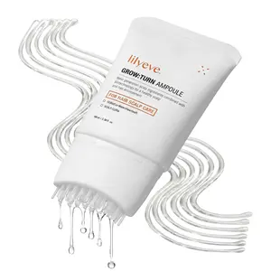 [lilyeve] Growturn Hair Growth Serum with Built-in Brush for Thinning & Loss Treatment, Inula Britannica Flower Formula, Scalp Care, Non-Greasy, Clinically Proven Results