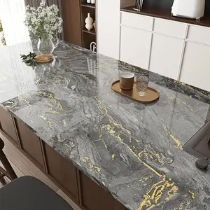 Black/ Marble Contact Paper for Countertops   Marble Wallpaper Peel and Stick Countertop Wall Paper for Kitchen Bathroom Removable Vinyl Film for Cabinets 15.8''x236''
