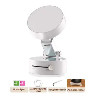 Vacuum Magnetic Suction Phone Holder,XO Upgraded 360° Adjustable Suction Cup Car Phone Mount,Hands-Free Cell Phone Holder for Car/Gym/Mirror/Smooth Surface,Compatible with iPhone 17/16/15/14/13/12 Series