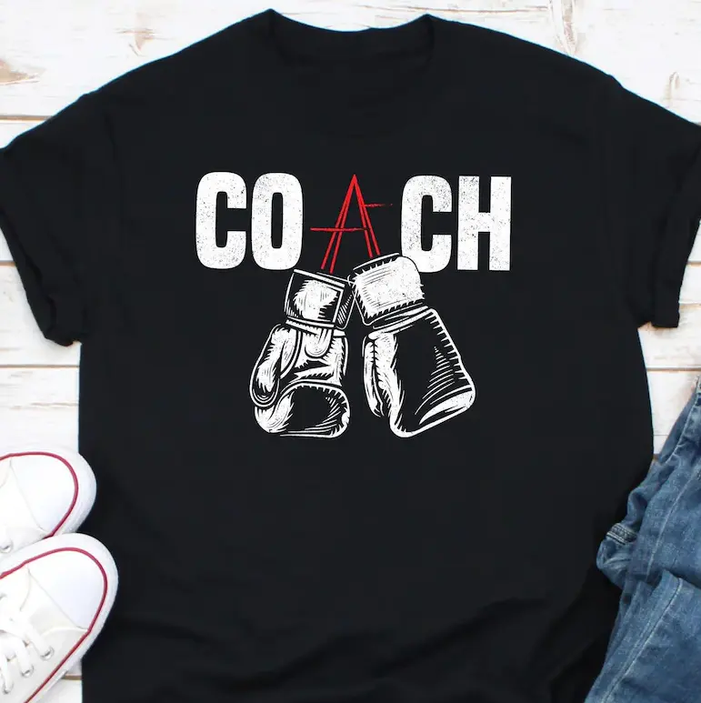 Boxing Coach Shirt, Trainer Shirt, Boxing Lover Tee, Coach Dad Shirt, Coach Husband Shirt, Boxing Lover Shirt, Gift For Boxer Shirt #SohoChic