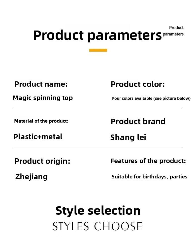 Kids' Light-Up Hand-Crank Magnetic Orbital Magic Yo-Yo – Glowing Spinning Gyro Toy with Magnetic Flywheel Effects