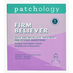 Neck and Décolleté Mask  From Patchology To Smooth The Skin 1 pack  Smoothing and Firming