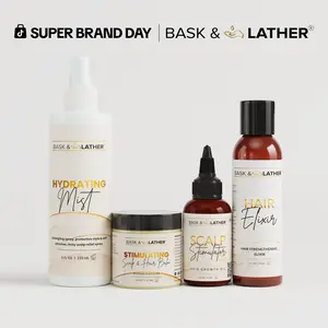 MOISTURIZE & SEAL BUNDLE- Hair Growth + Moisture + Length Retention Haircare