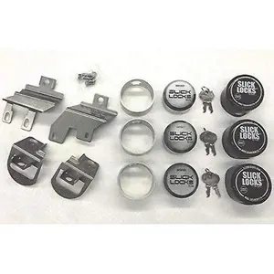 Slick Locks FD-TC-FVK-2-TK Puck Lock Kit for 2014+ Ford Transit Connect – Complete Vehicle Lock System