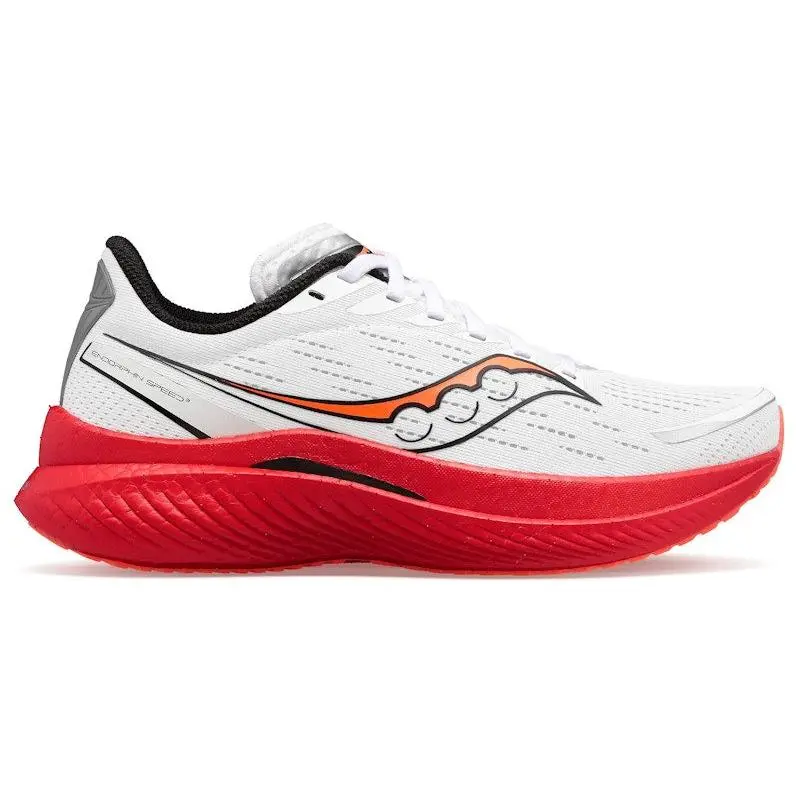 Saucony Endorphin Speed 3 White Black Red (men) by StockX