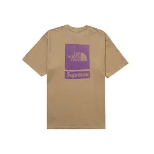 Supreme Men's The North Face S/S Top Tan, from StockX