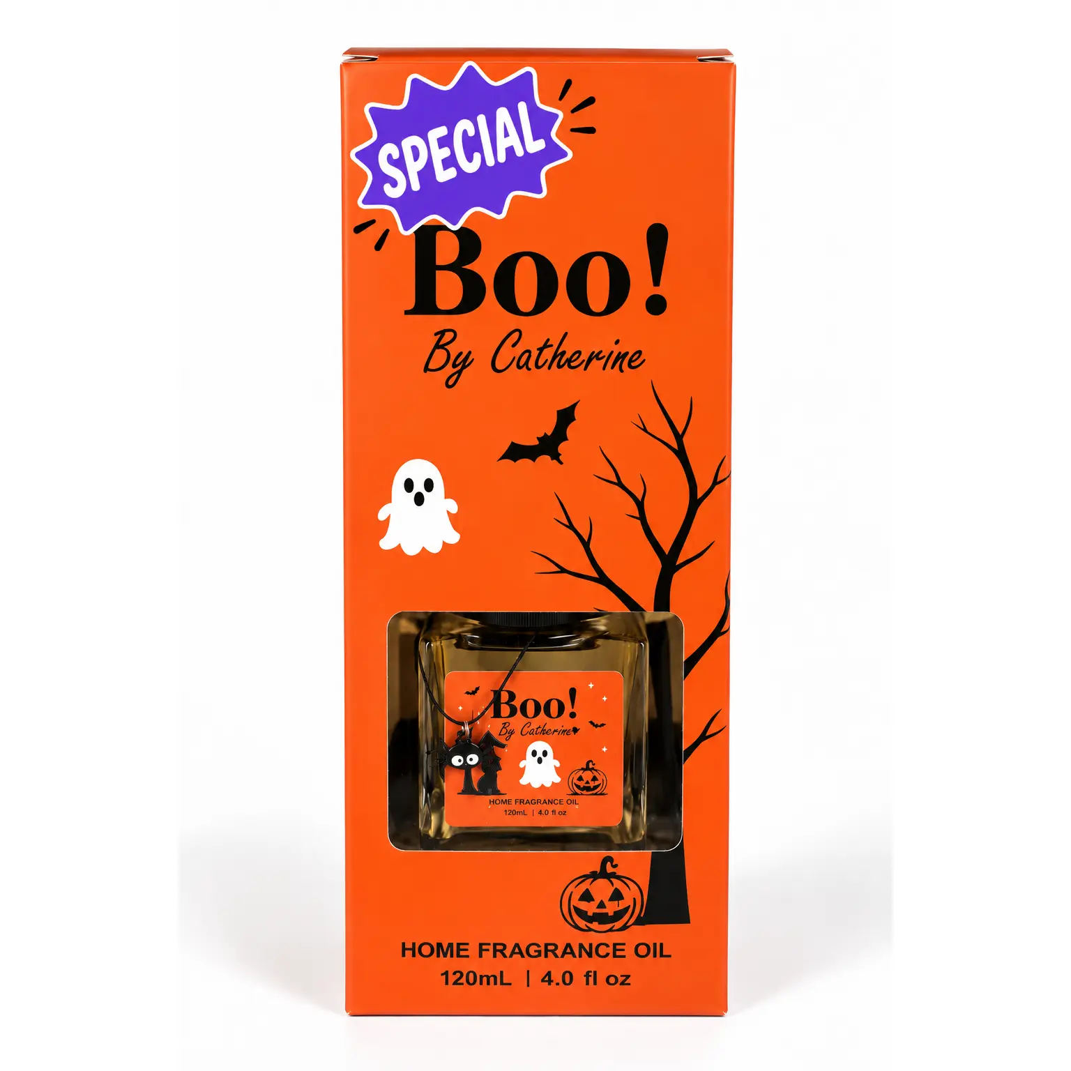 BOO! Halloween Reed Diffuser – 4 oz