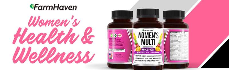 FarmHaven Multivitamin for Women - Whole Food Multivitamin with 22 Es Nutrition sential Nutrients, Supports Energy, Immunity & Heart Health, Dietary Supplement Superior Formula Healthcare Fitness Nutrition Edible Fruits FarmHaven Multivitamin for Women - Whole Food Multivitamin with 22 Es Nutrition sential Nutrients, Supports Energy, Immunity & Heart Health, Dietary Supplement Superior Formula Healthcare Fitness Nutrition Edible Fruits