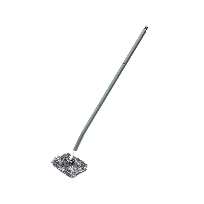 The Rag Company - Mitt on A Stick Pro+ | Clean Hard-to-Reach Roofs and Sides of Cars, Trucks, RVs, Semis & Trailers - Soft Microfiber Head and Extendable Foam Handle
