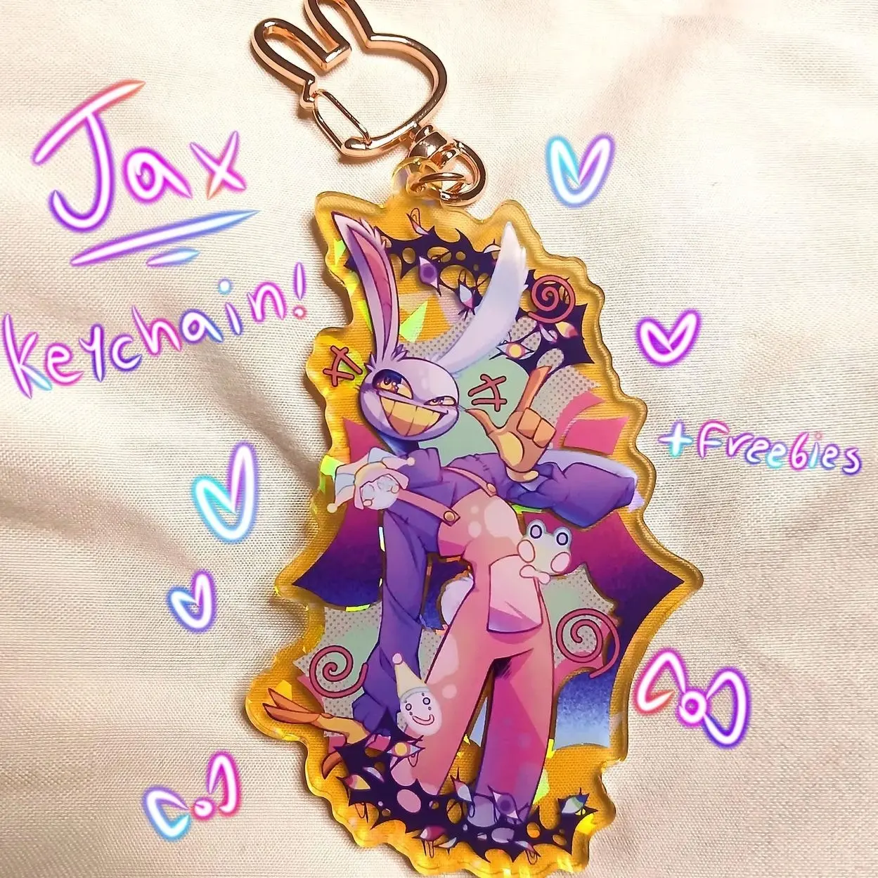 Jax Acrylic Keychain | TADC Keychain | Digital circus
